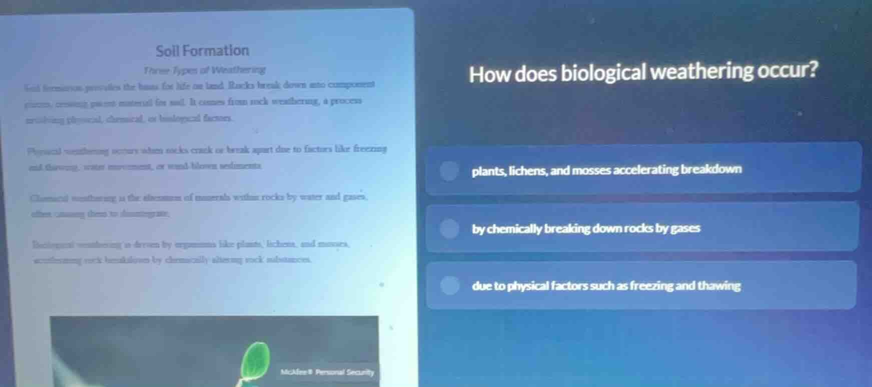 soil formation three types of weathering soil formation provides the ba…