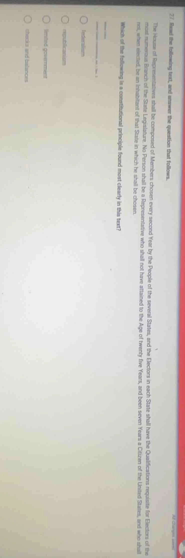 27. read the following text, and answer the question that follows. the …