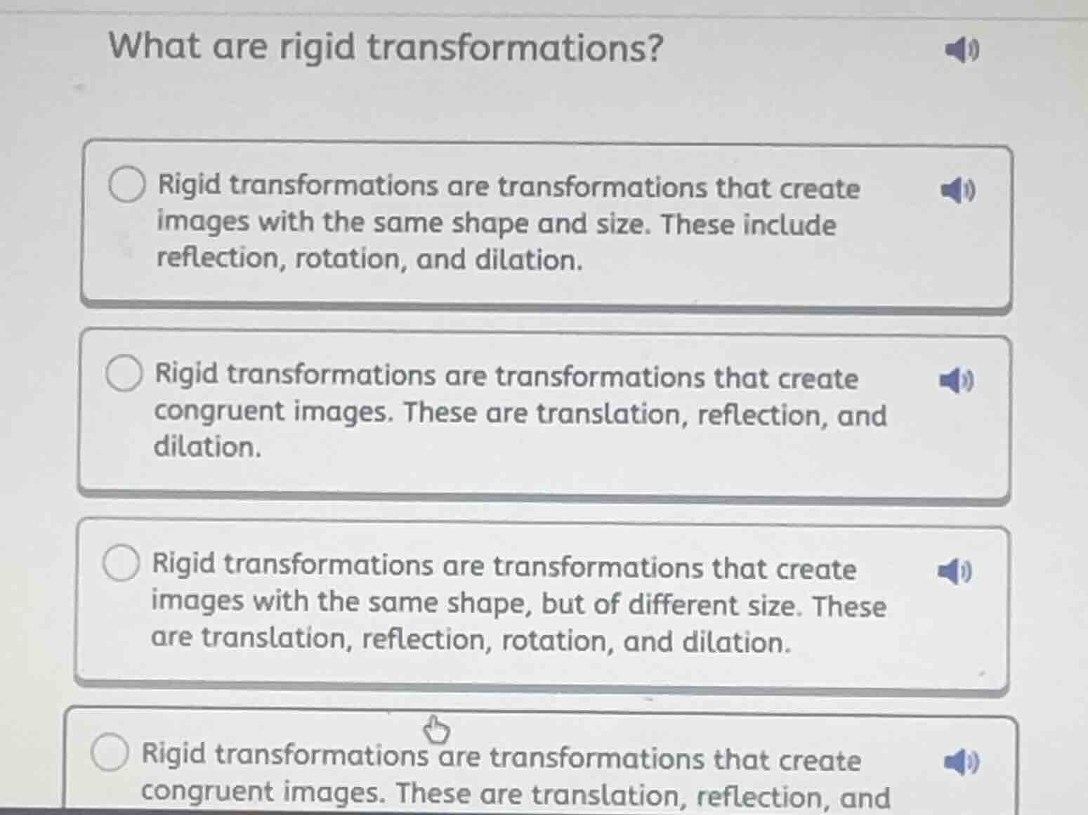 what are rigid transformations? - rigid transformations are transformat…