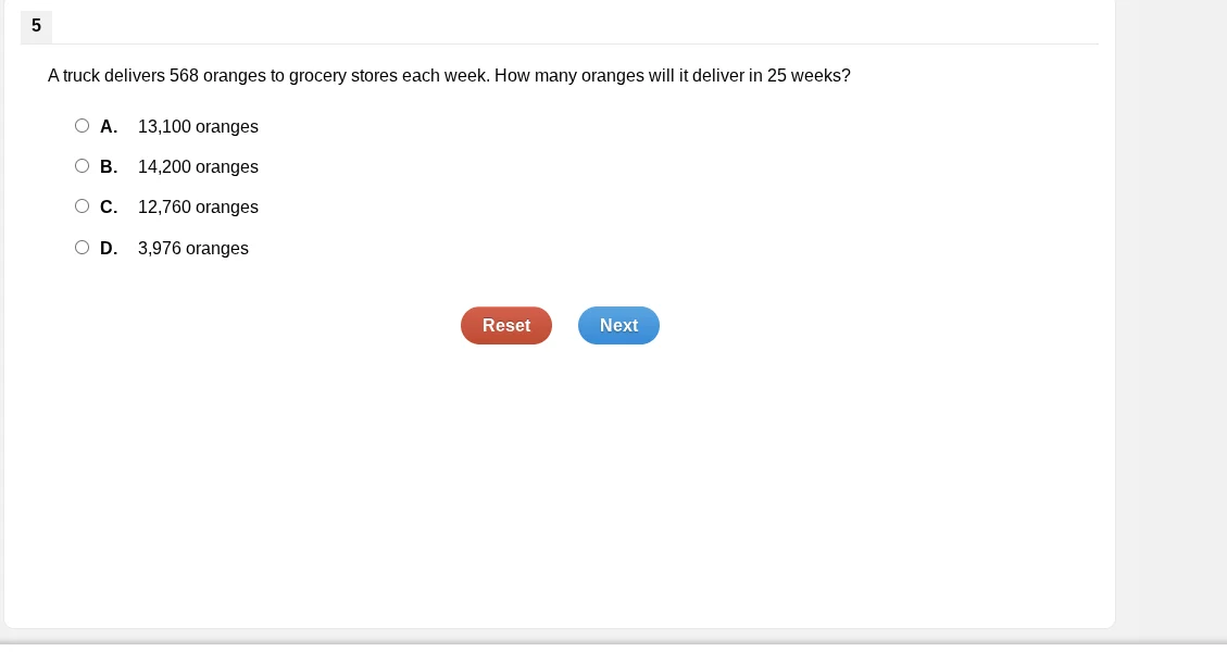 a truck delivers 568 oranges to grocery stores each week. how many oran…