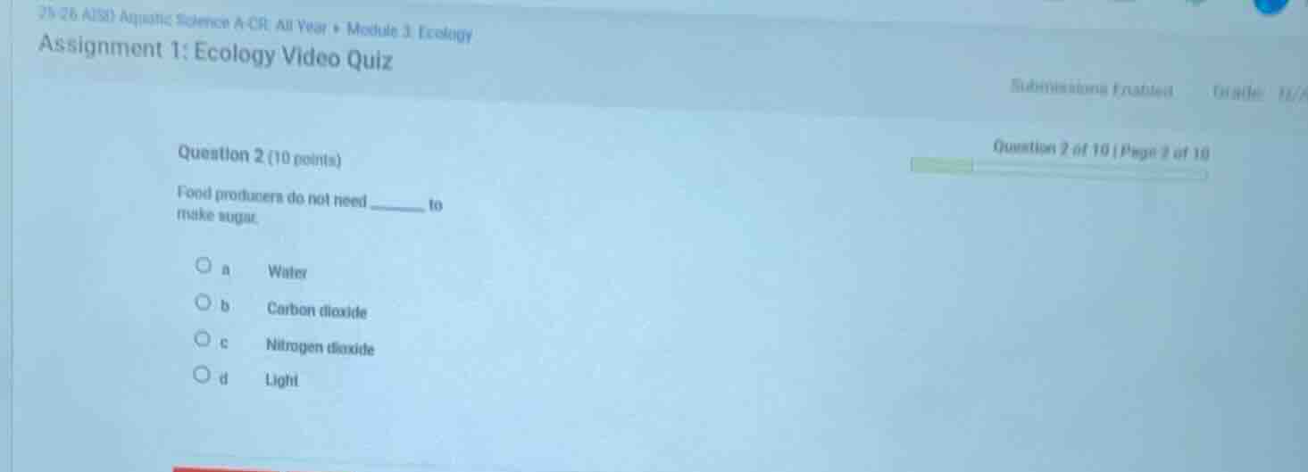 25 26 ausd aquatic science a-ce all year • module 3: ecology assignment…