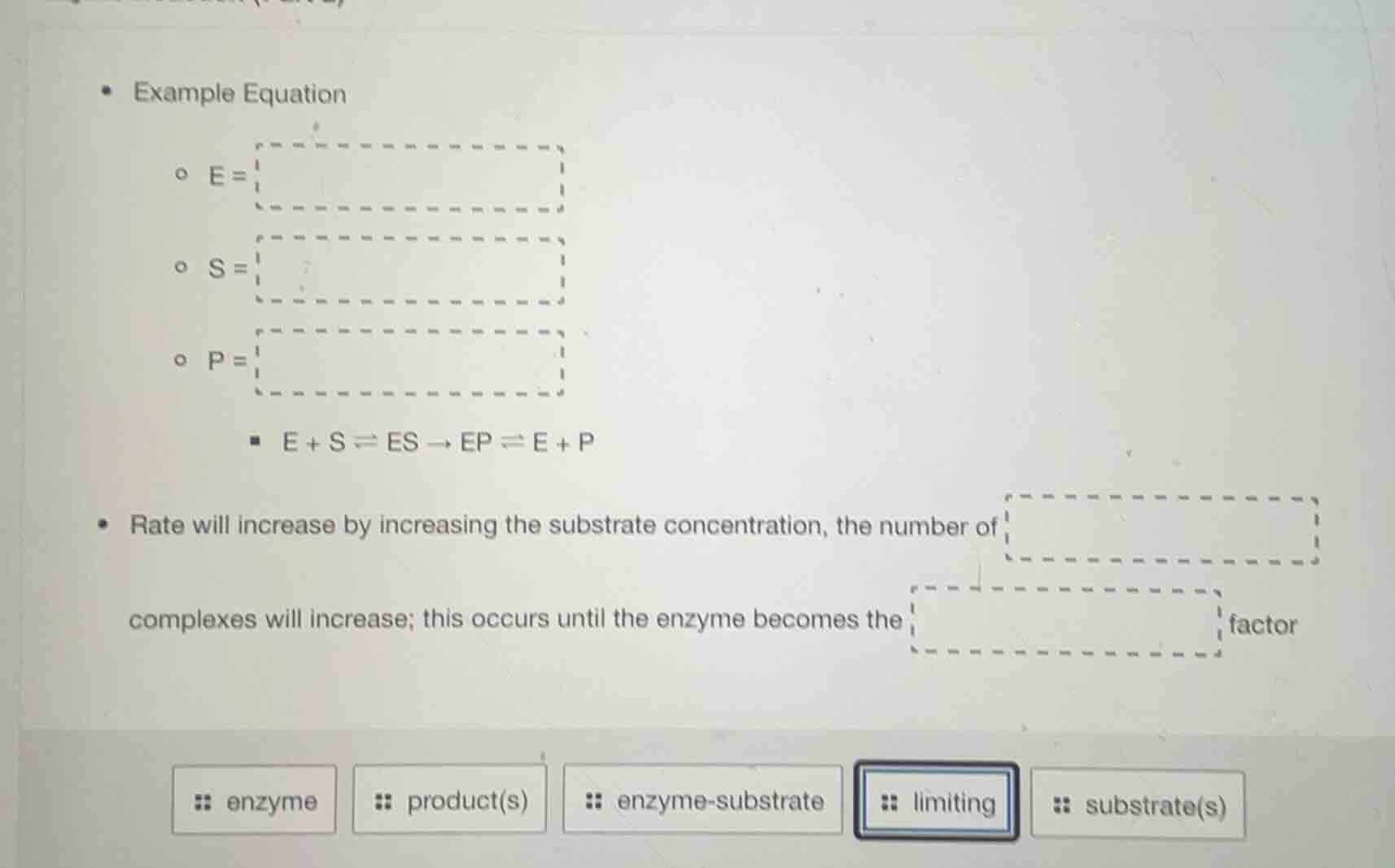 • example equation ◦ e= dashed box ◦ s= dashed box ◦ p= dashed box ▪ e …