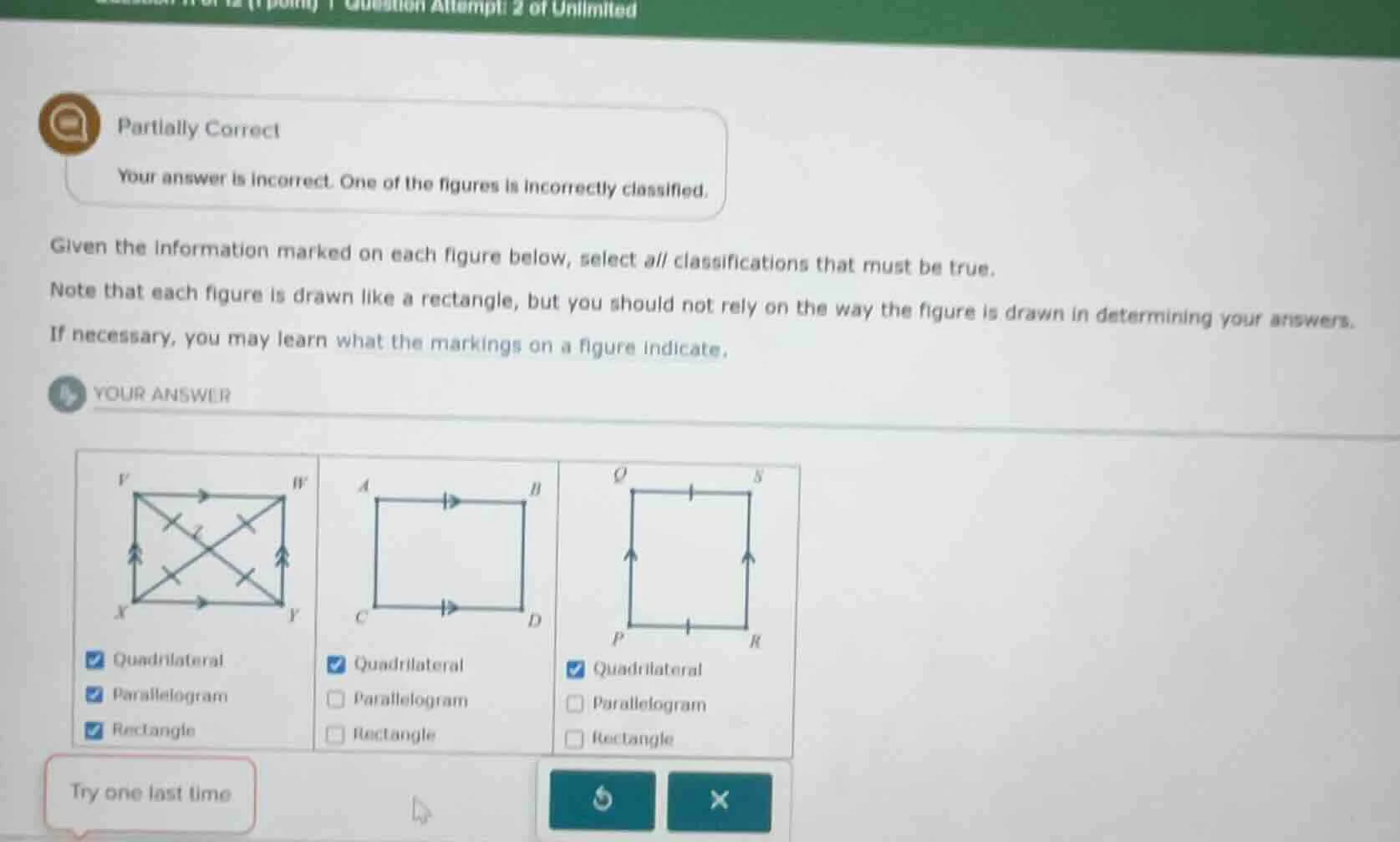 partially correct your answer is incorrect. one of the figures is incor…