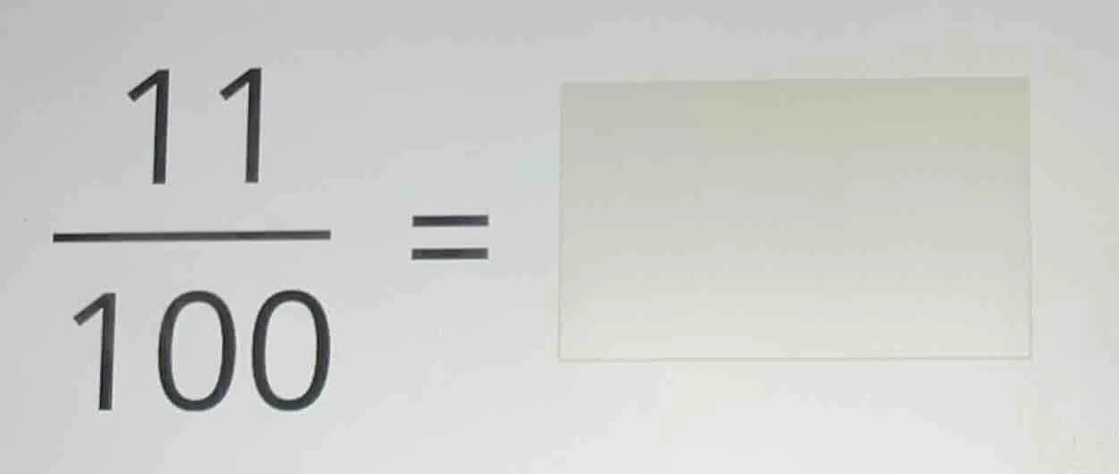 (\frac{11}{100} =)