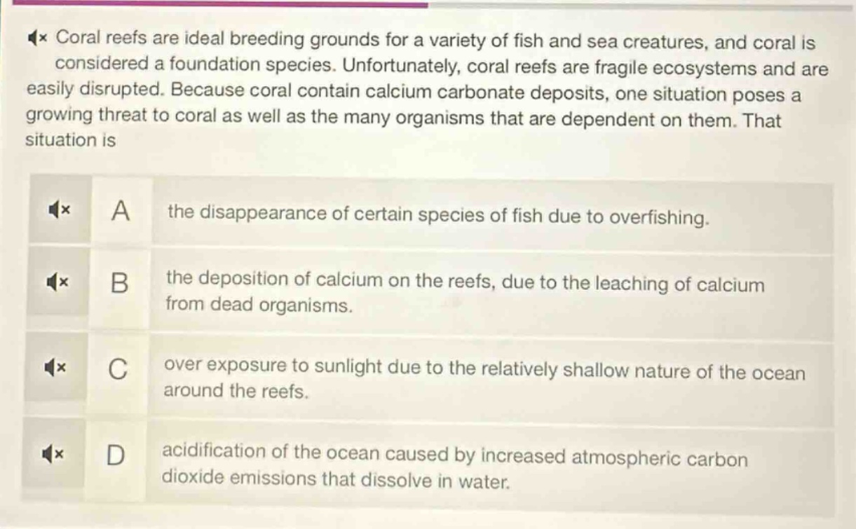 coral reefs are ideal breeding grounds for a variety of fish and sea cr…