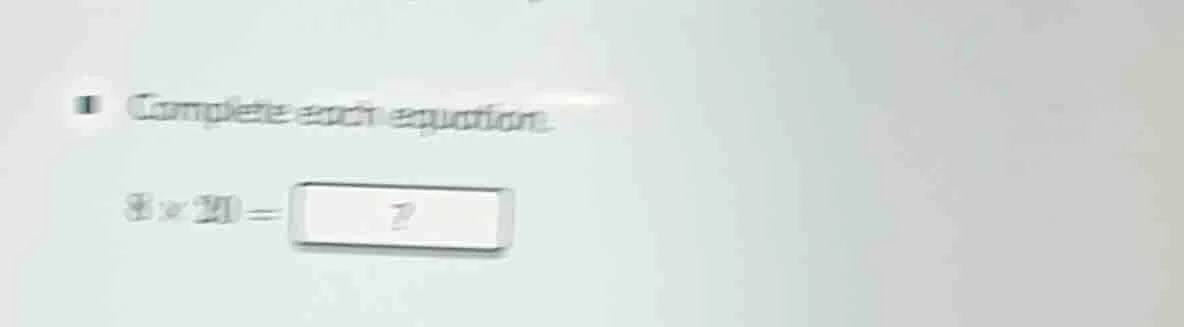 complete each equation. $8 \\times 20 = \\boxed{?}$