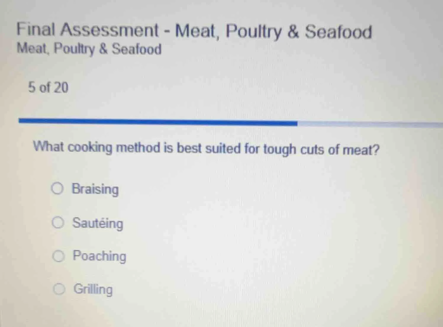 final assessment - meat, poultry & seafood meat, poultry & seafood 5 of…