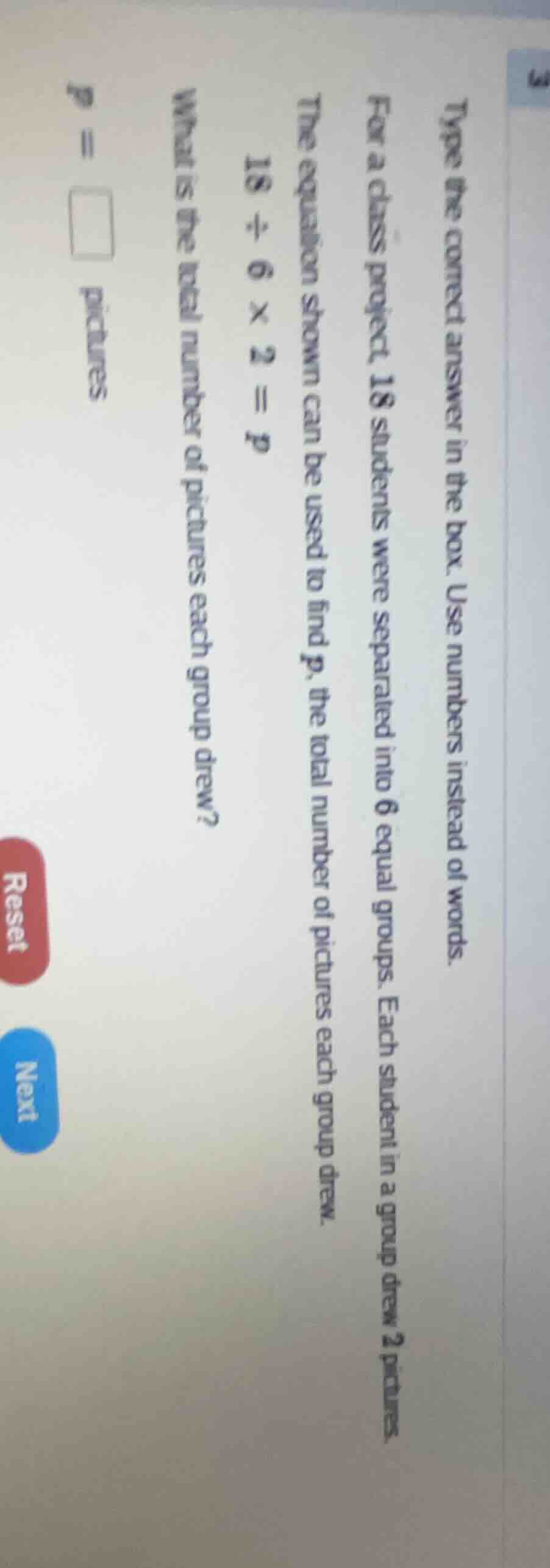 type the correct answer in the box. use numbers instead of words. for a…