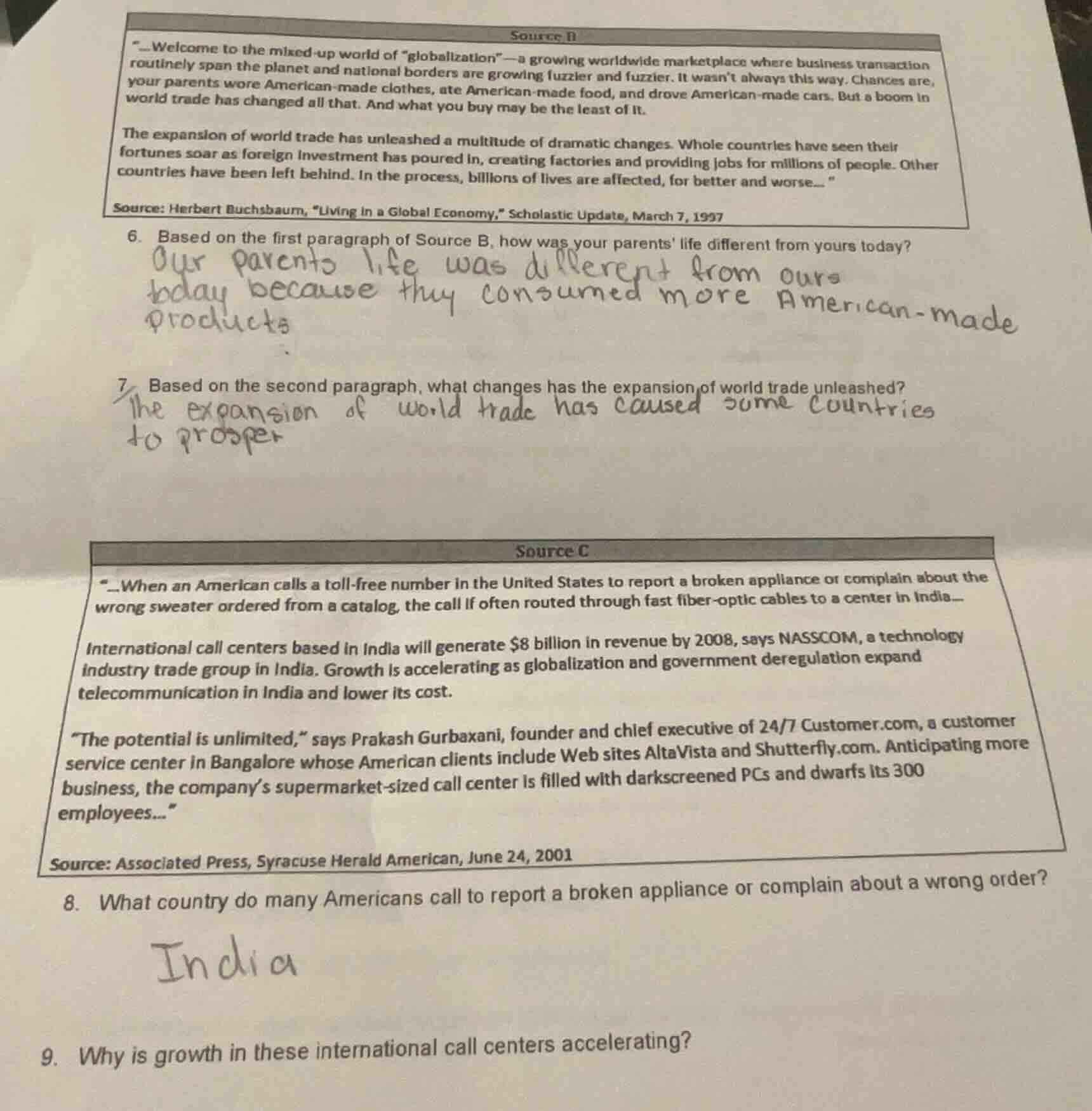 source b \...welcome to the mixed - up world of globalization—a growing…