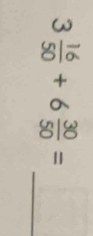 3\\frac{1}{8} + 6\\frac{3}{8} =