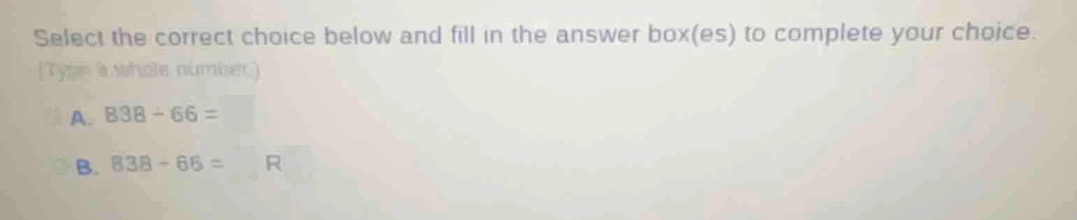 select the correct choice below and fill in the answer box(es) to compl…