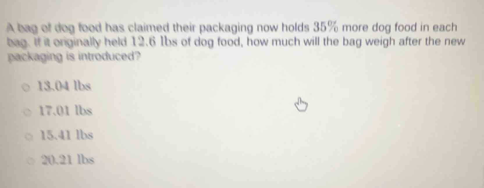 a bag of dog food has claimed their packaging now holds 35% more dog fo…