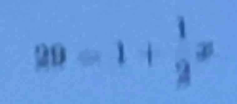 20 = 1 + \\frac{1}{2}x