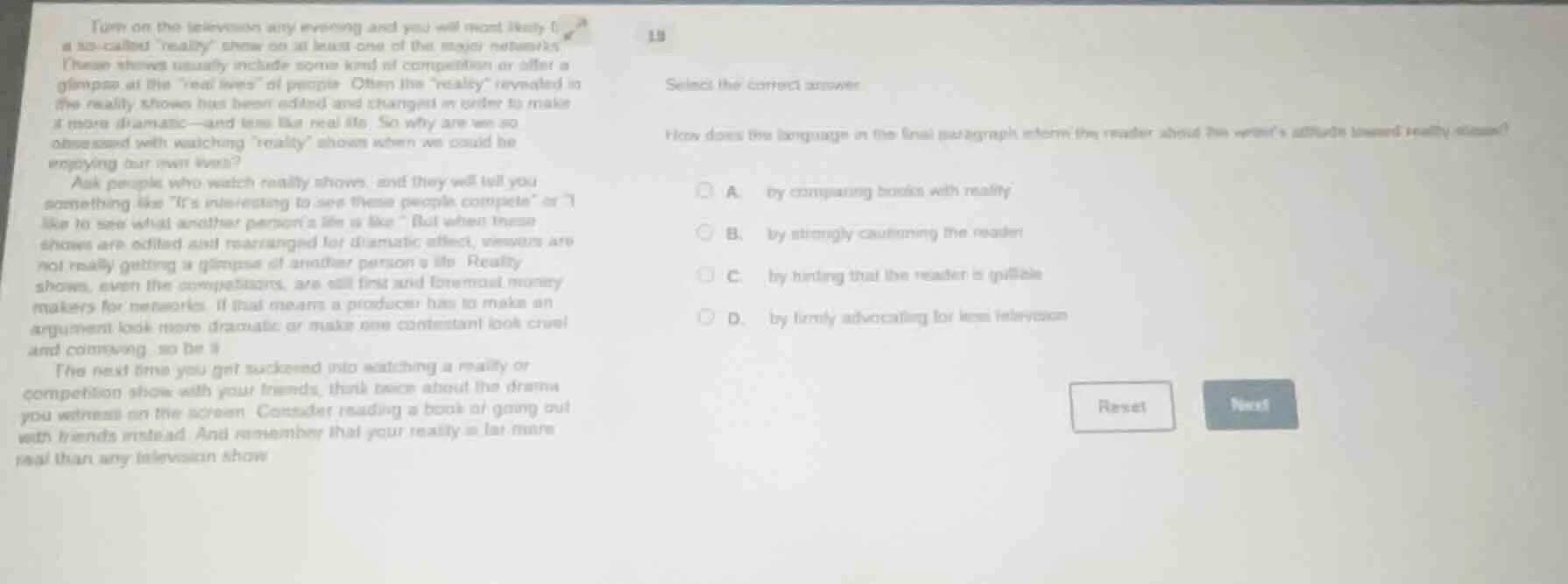 turn on the television any evening and you will most likely find a so -…