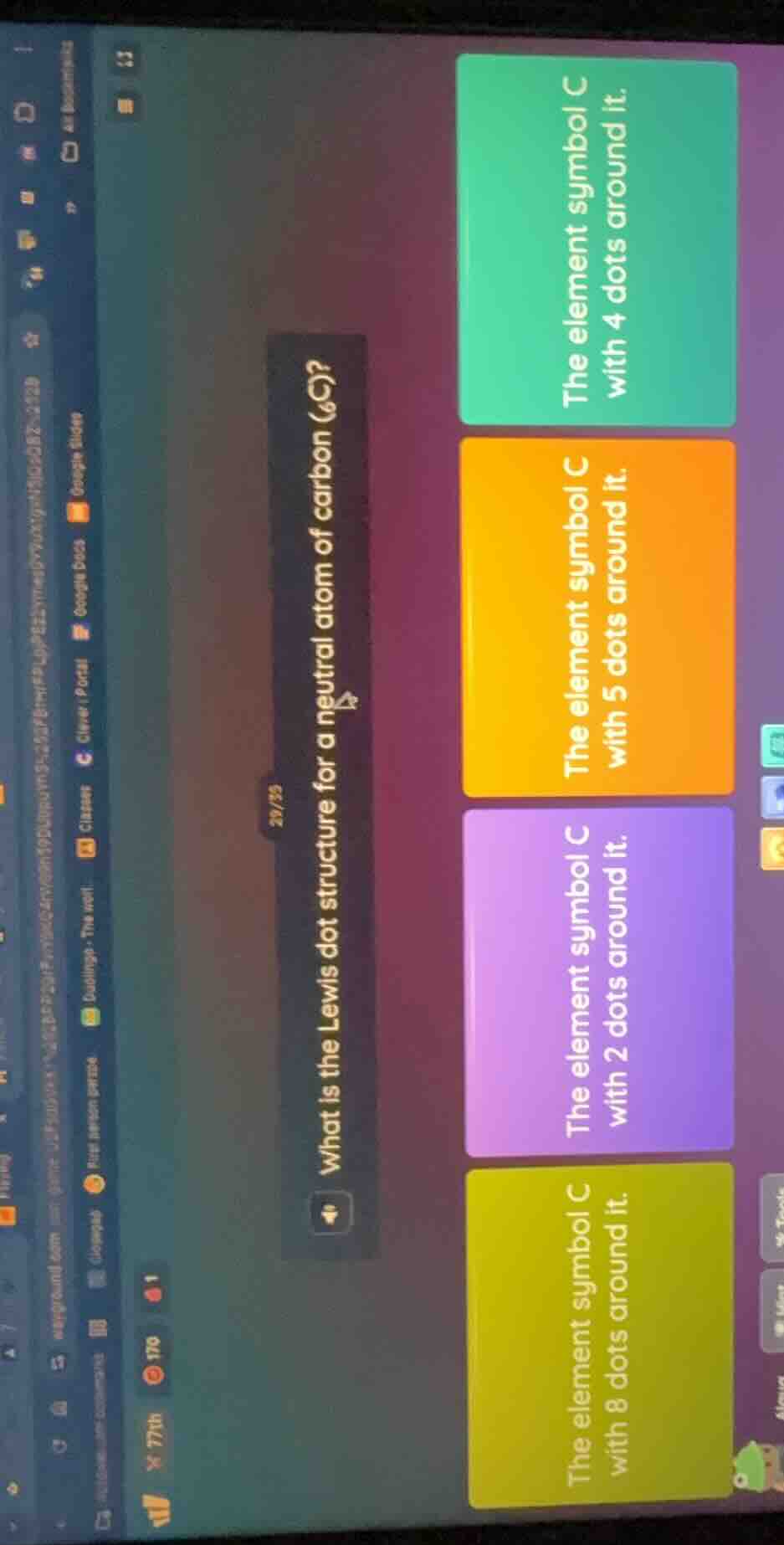 what is the lewis dot structure for a neutral atom of carbon (₆c)? the …