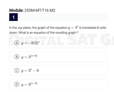module: 25sm-mt-t16 m2 1 in the (xy)-plane, the graph of the equation (…
