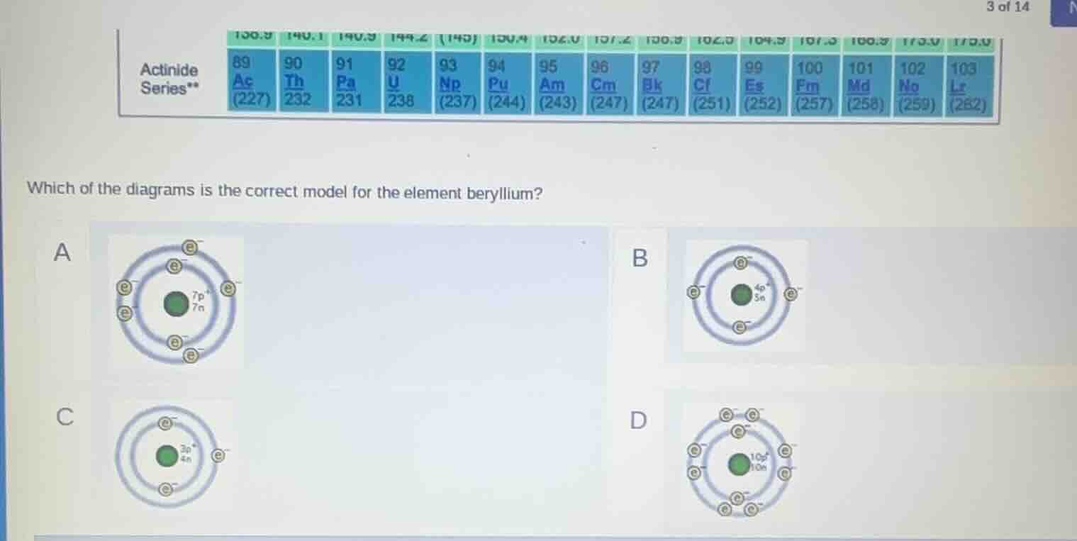 3 of 14 actinide series** 89 ac (227) 90 th 232 91 pa 231 92 u 238 93 n…