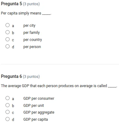 pregunta 5 (3 puntos) per capita simply means ____. a per city b per fa…