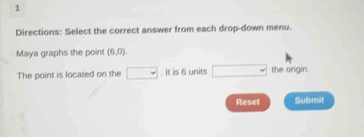 1 directions: select the correct answer from each drop - down menu. may…