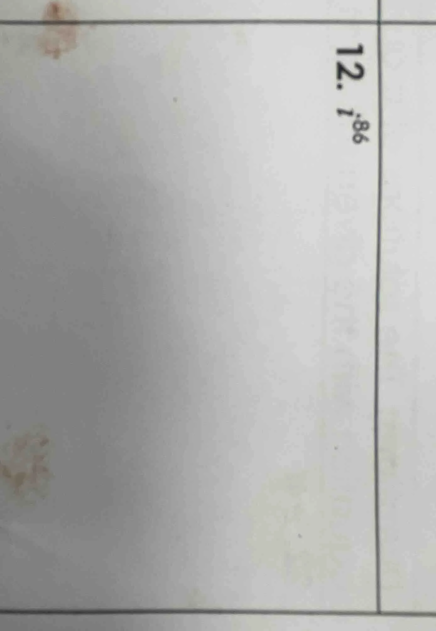 12. 1.86^1