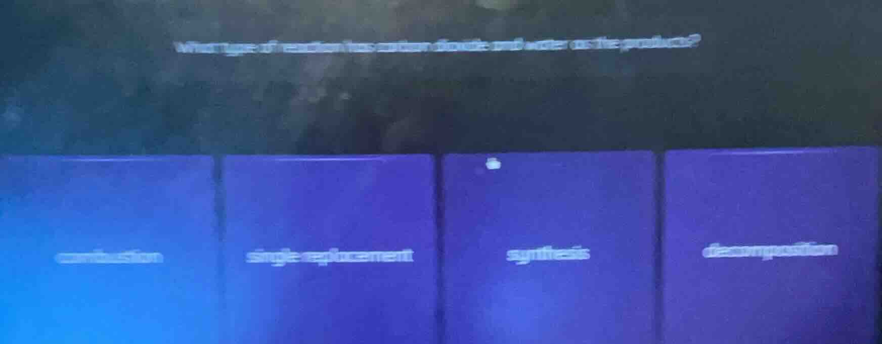 what type of reaction has carbon dioxide and water as the products? com…