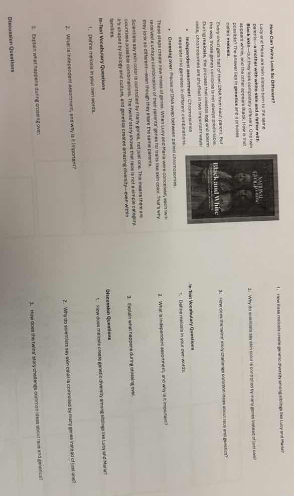 how can twins look so different? lucy and maria aylmer were born to a w…