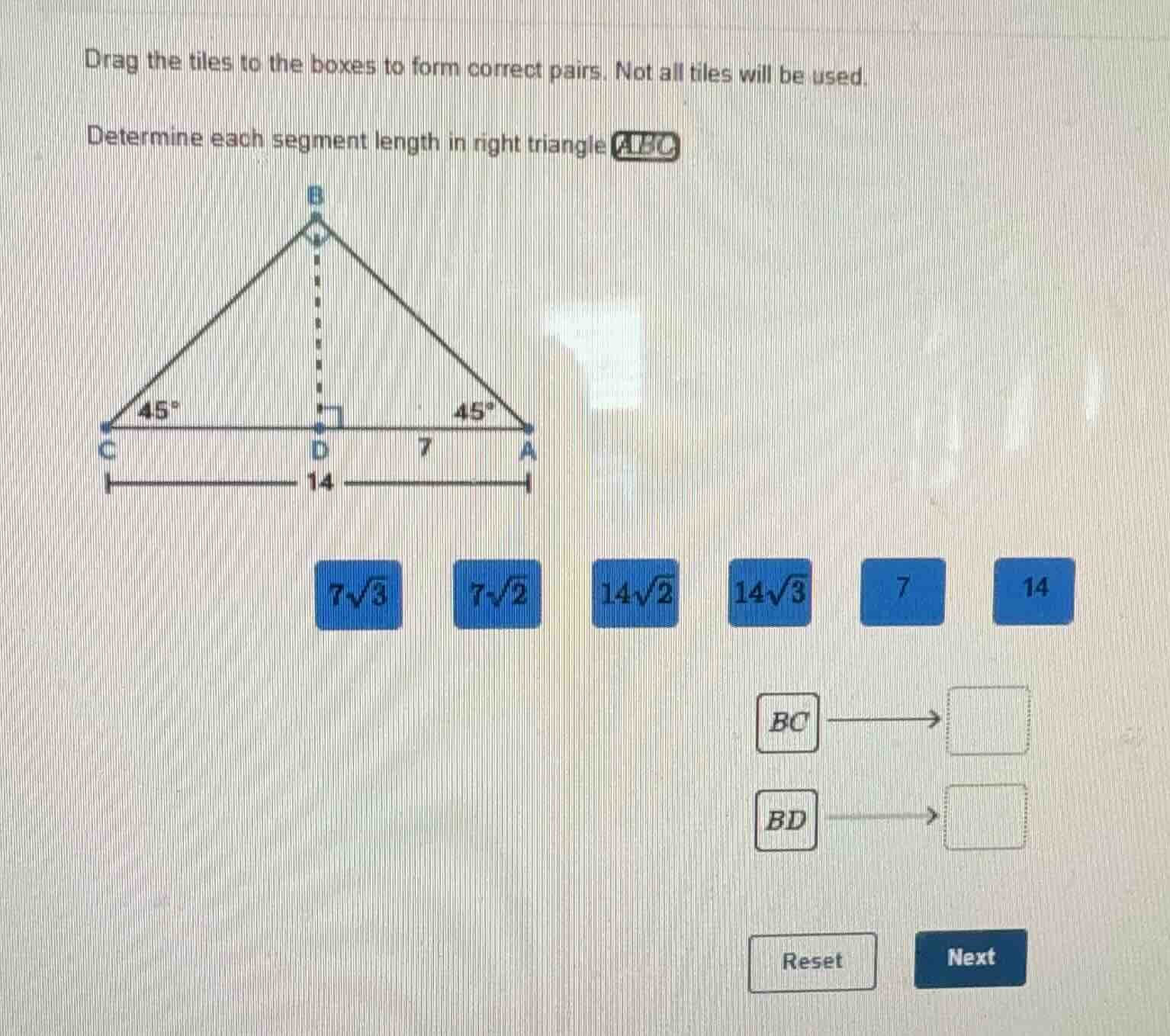 drag the tiles to the boxes to form correct pairs. not all tiles will b…
