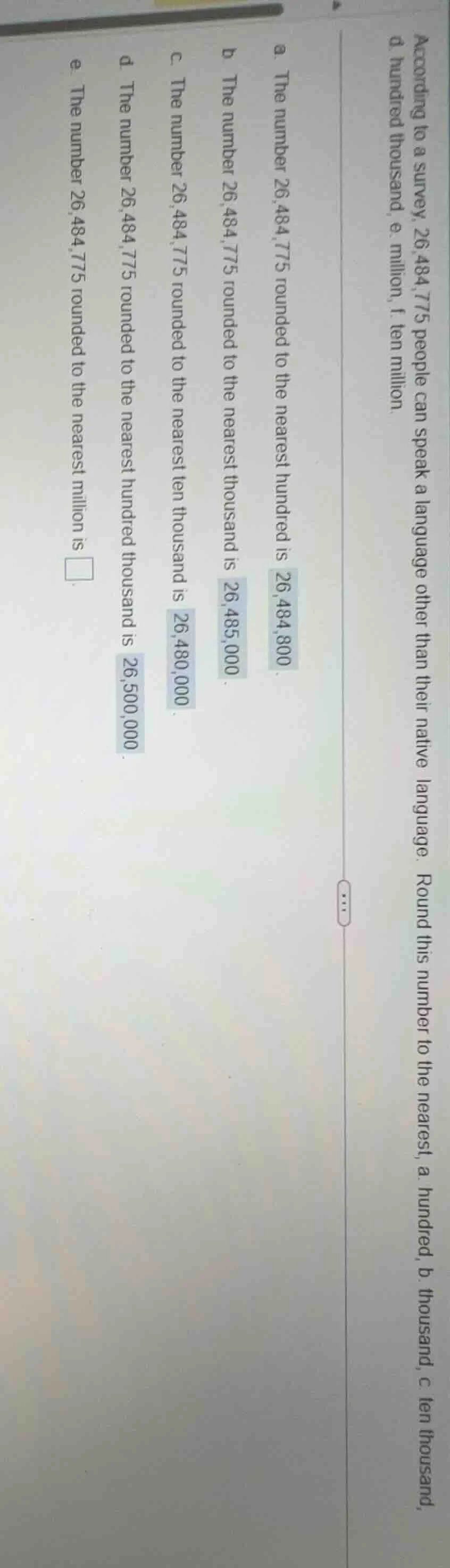 according to a survey, 26,484,775 people can speak a language other tha…