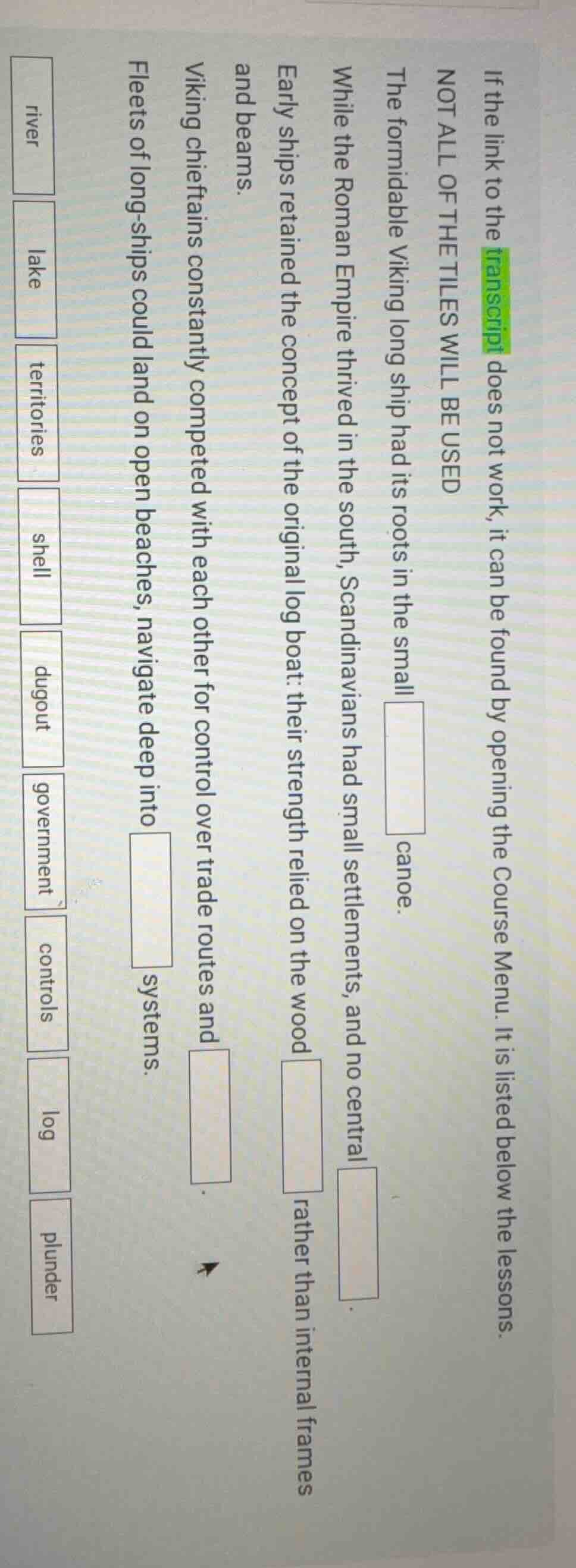 if the link to the transcript does not work, it can be found by opening…