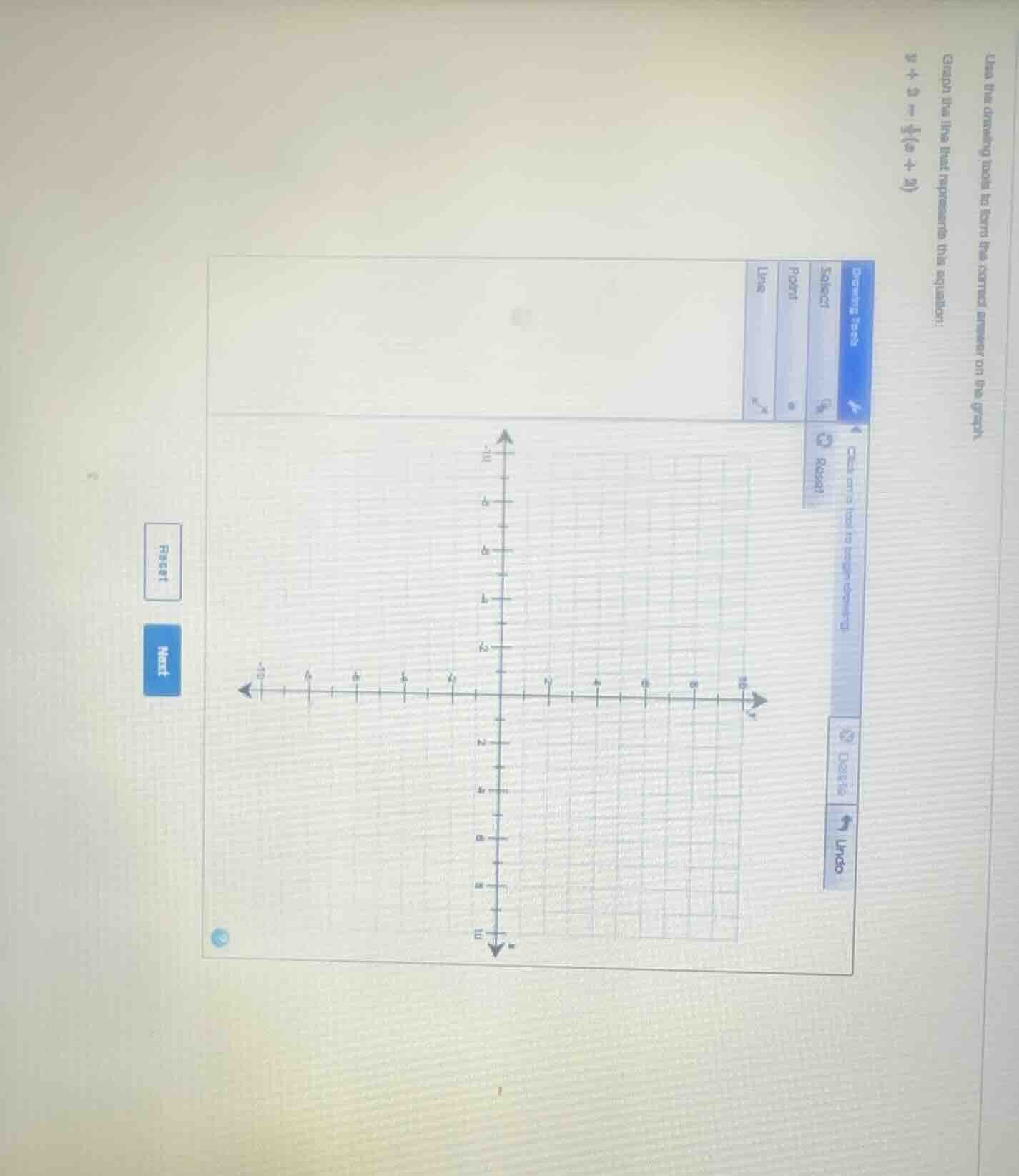 use the drawing tools to form the correct answer on the graph. graph th…