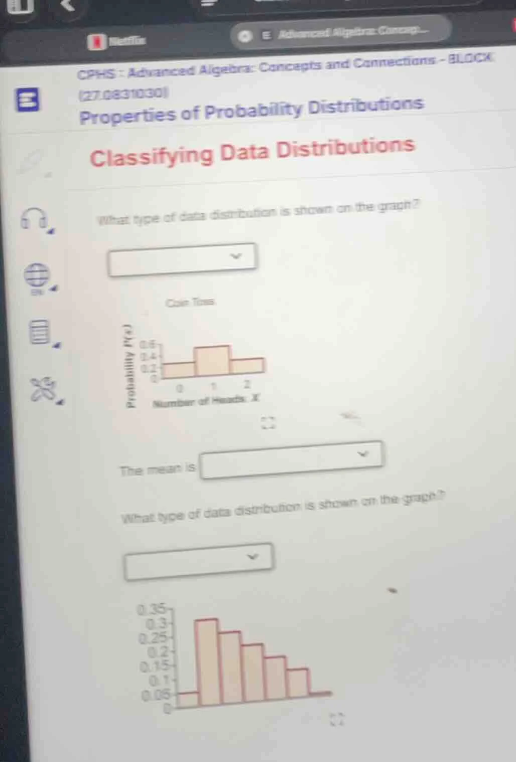 cphs : advanced algebra: concepts and connections - block (27.0831030) …