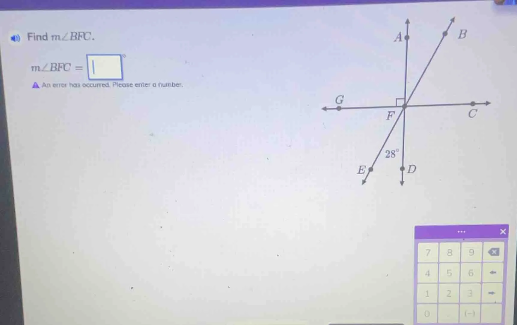 find ( mangle bfc ).( mangle bfc = square^circ )an error has occurred. …