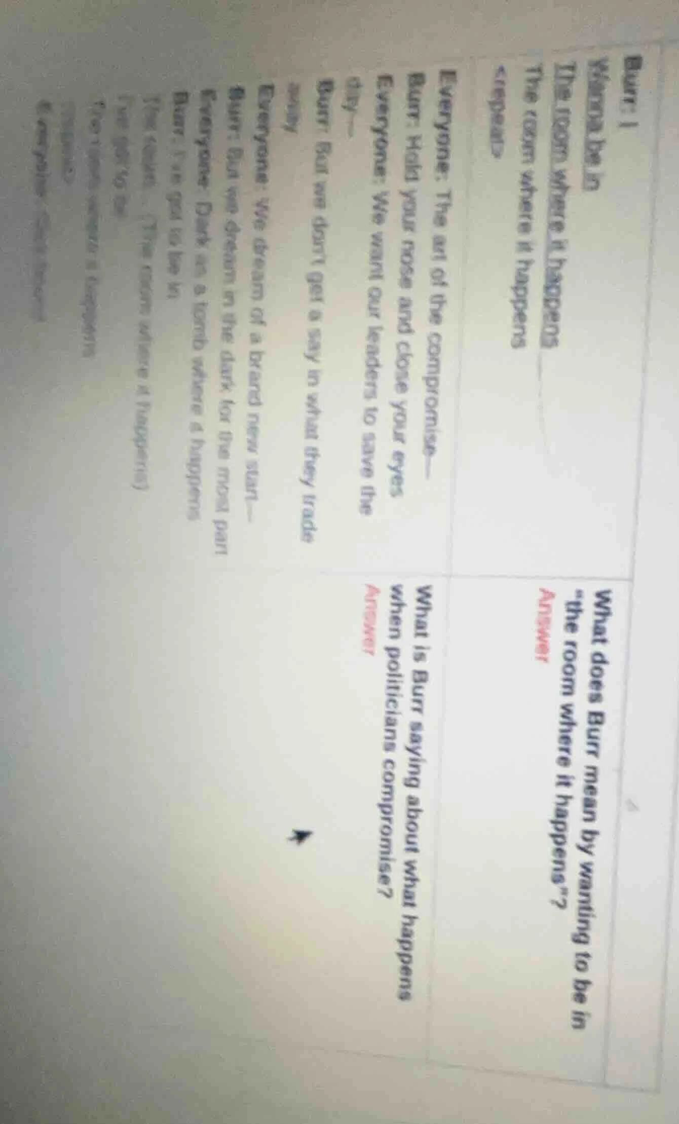 burr: i wanna be in the room where it happens the room where it happens…