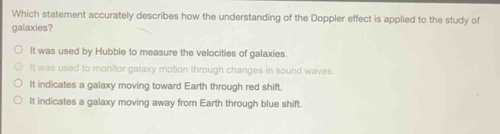 which statement accurately describes how the understanding of the doppl…