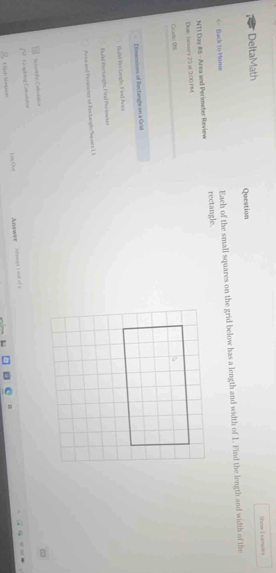 deltamath ← back to home nti day #6 - area and perimeter review due: ja…