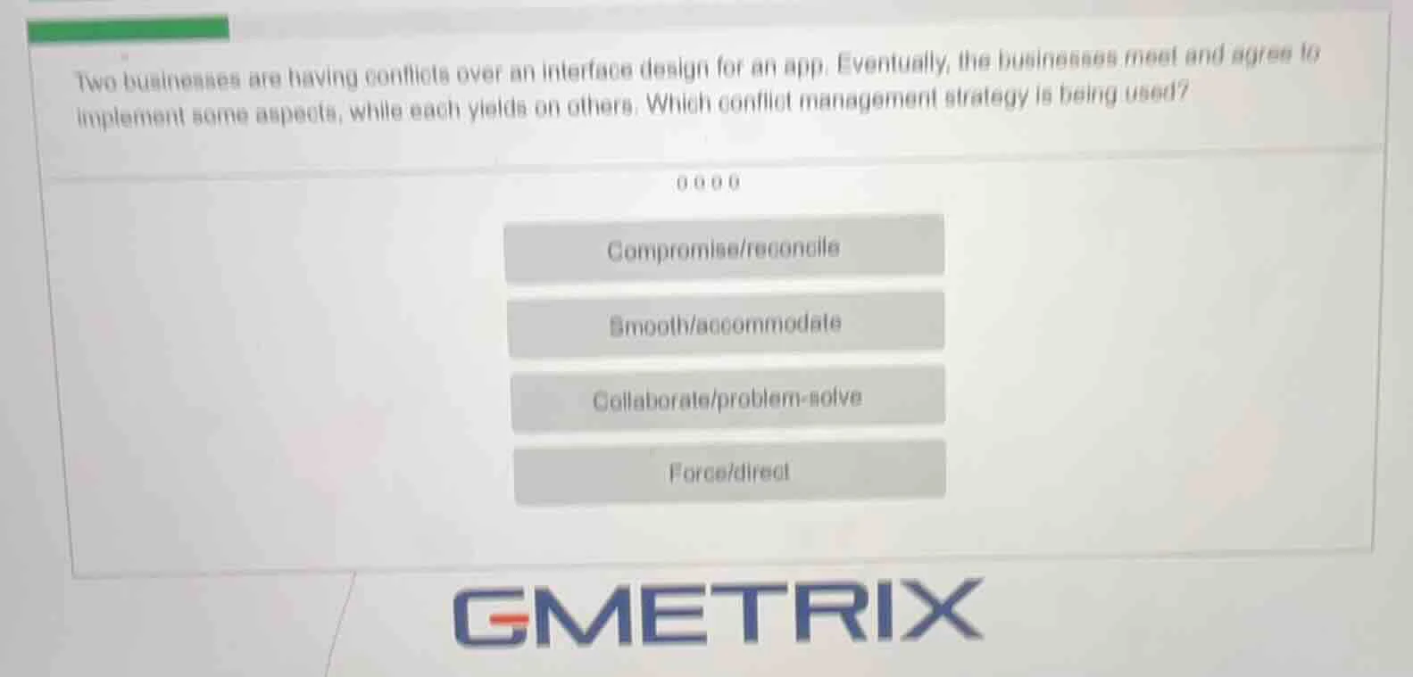 two businesses are having conflicts over an interface design for an app…