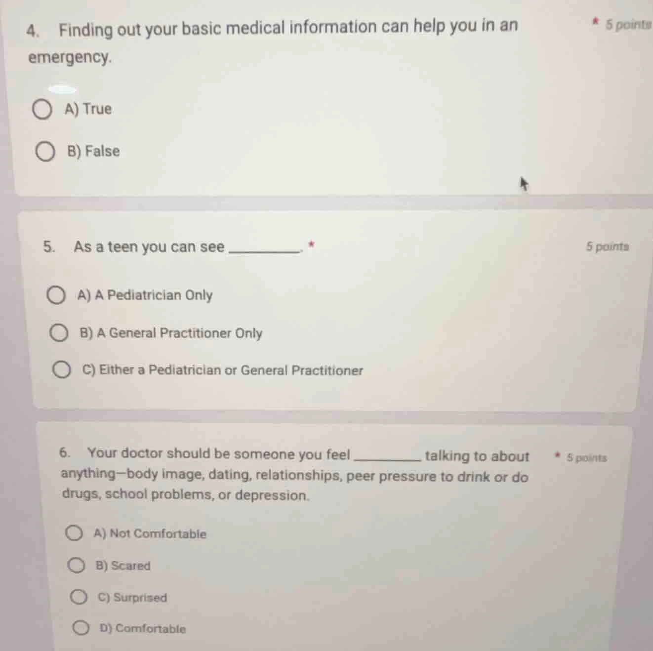 4. finding out your basic medical information can help you in an emerge…