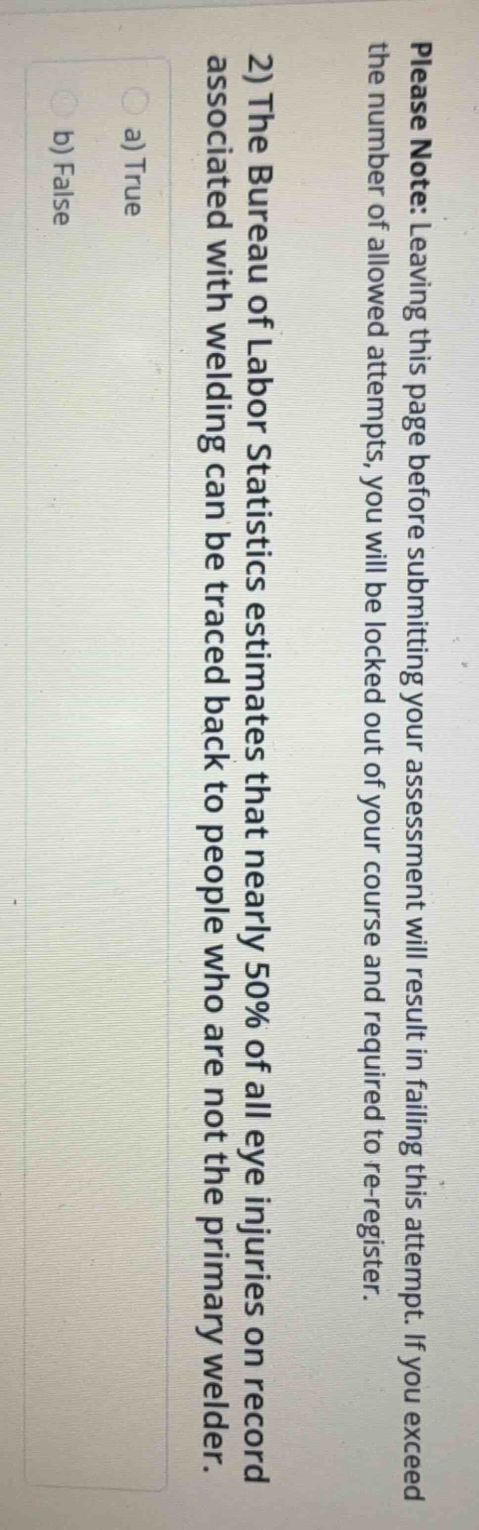 please note: leaving this page before submitting your assessment will r…