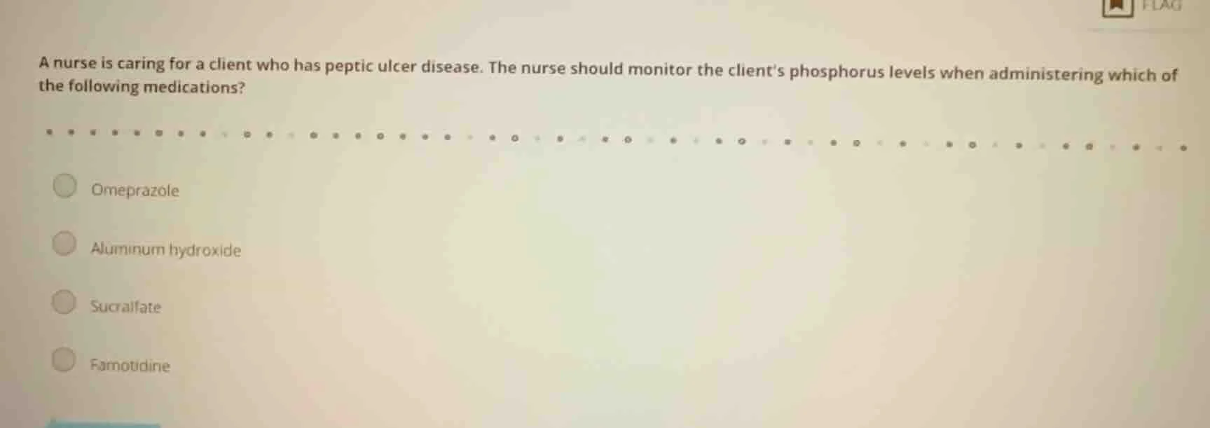 a nurse is caring for a client who has peptic ulcer disease. the nurse …