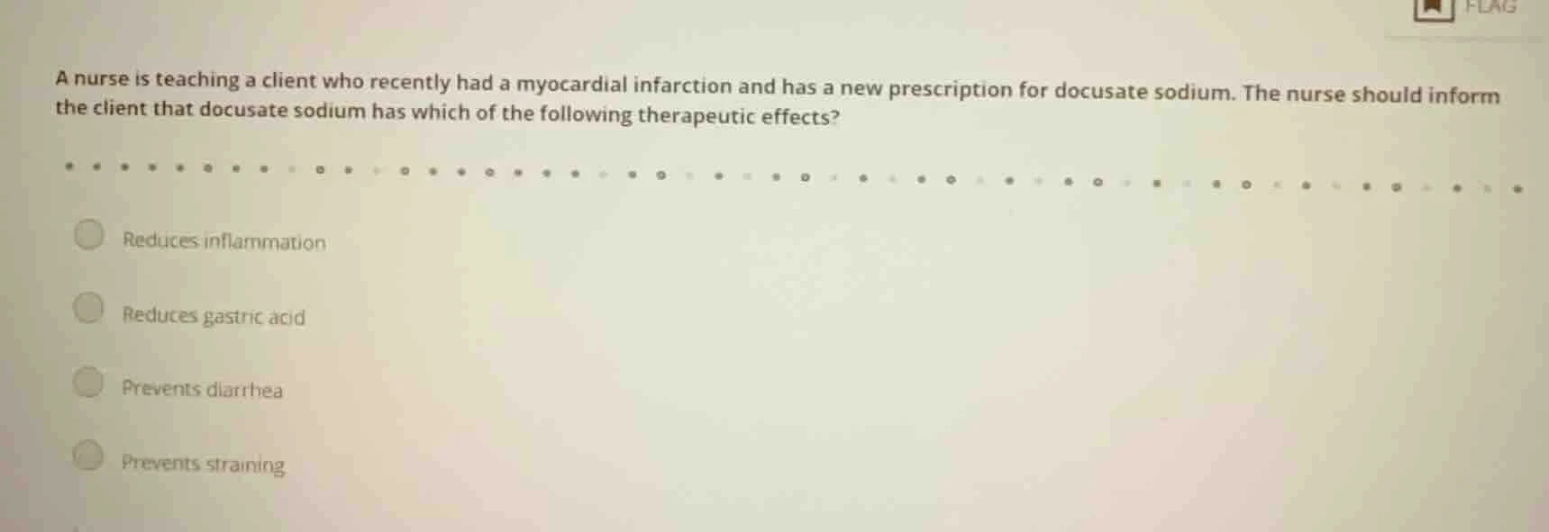 a nurse is teaching a client who recently had a myocardial infarction a…