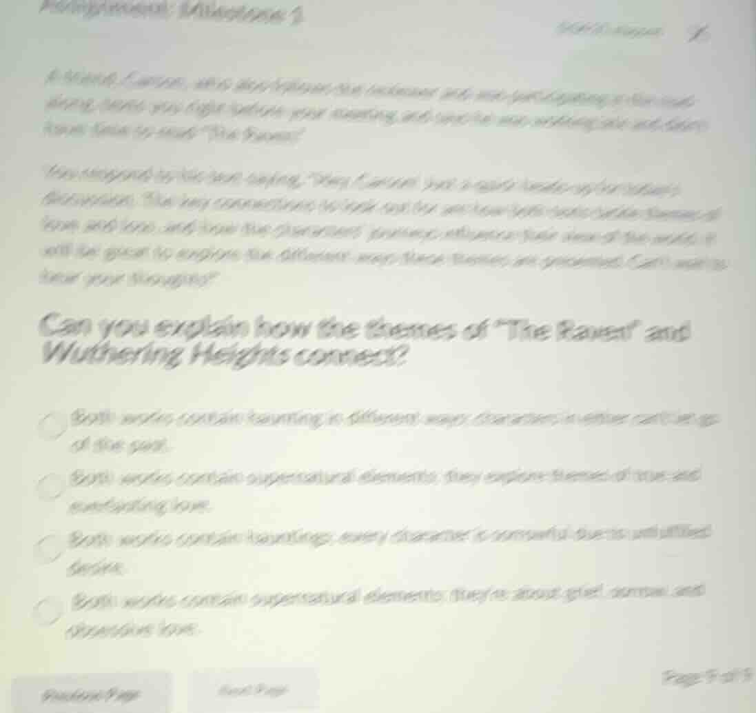 assignment: milestone 1 a friend, carson, who also enjoys the classroom…