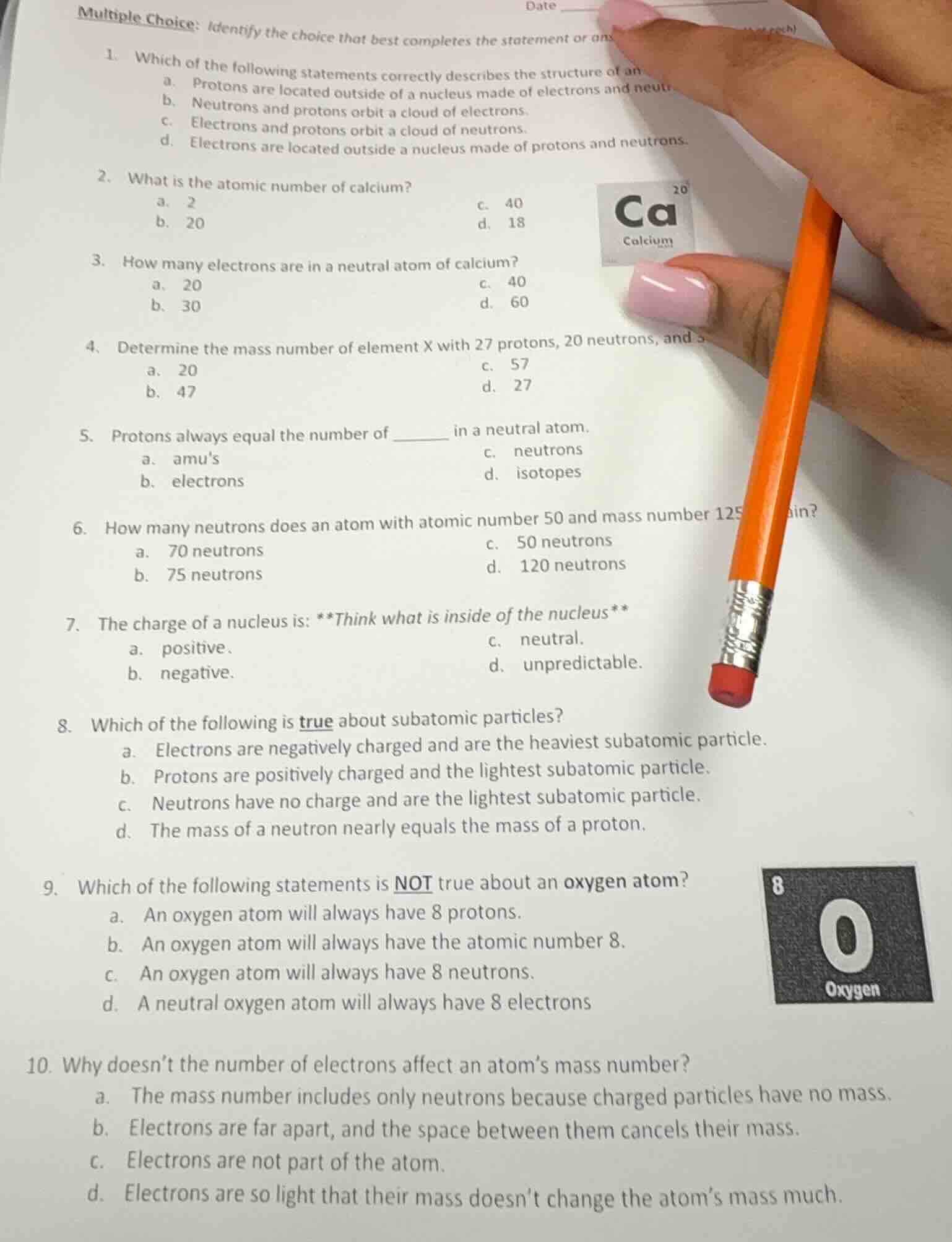 multiple choice: identify the choice that best completes the statement …