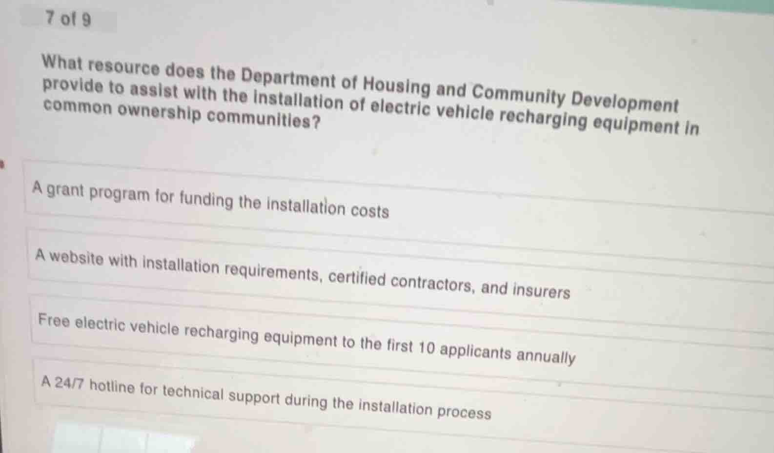 7 of 9 what resource does the department of housing and community devel…