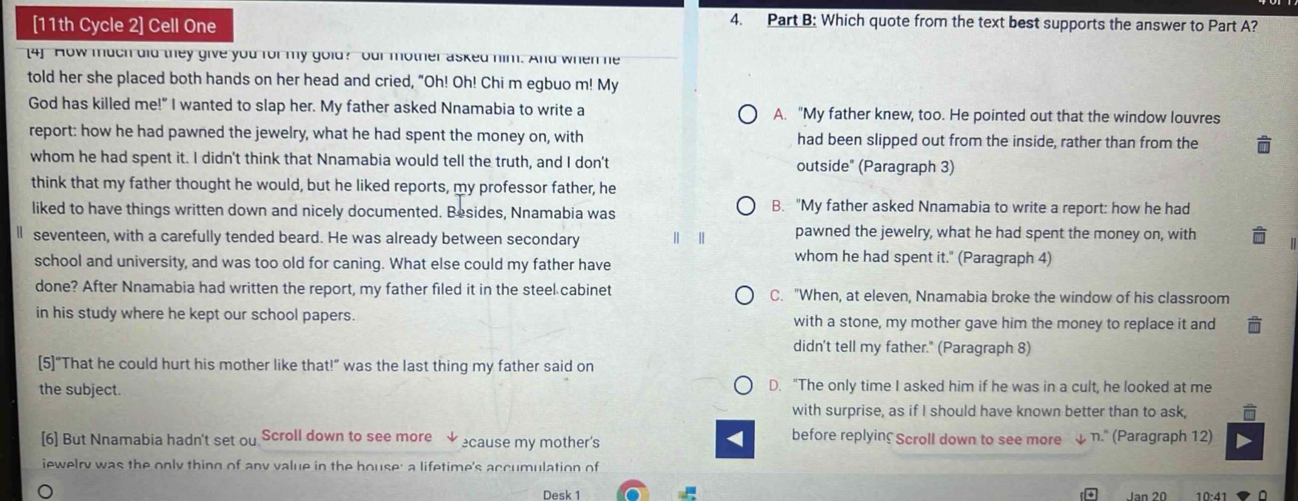 11th cycle 2 cell one 4 how much did they give you for my gold? our mot…