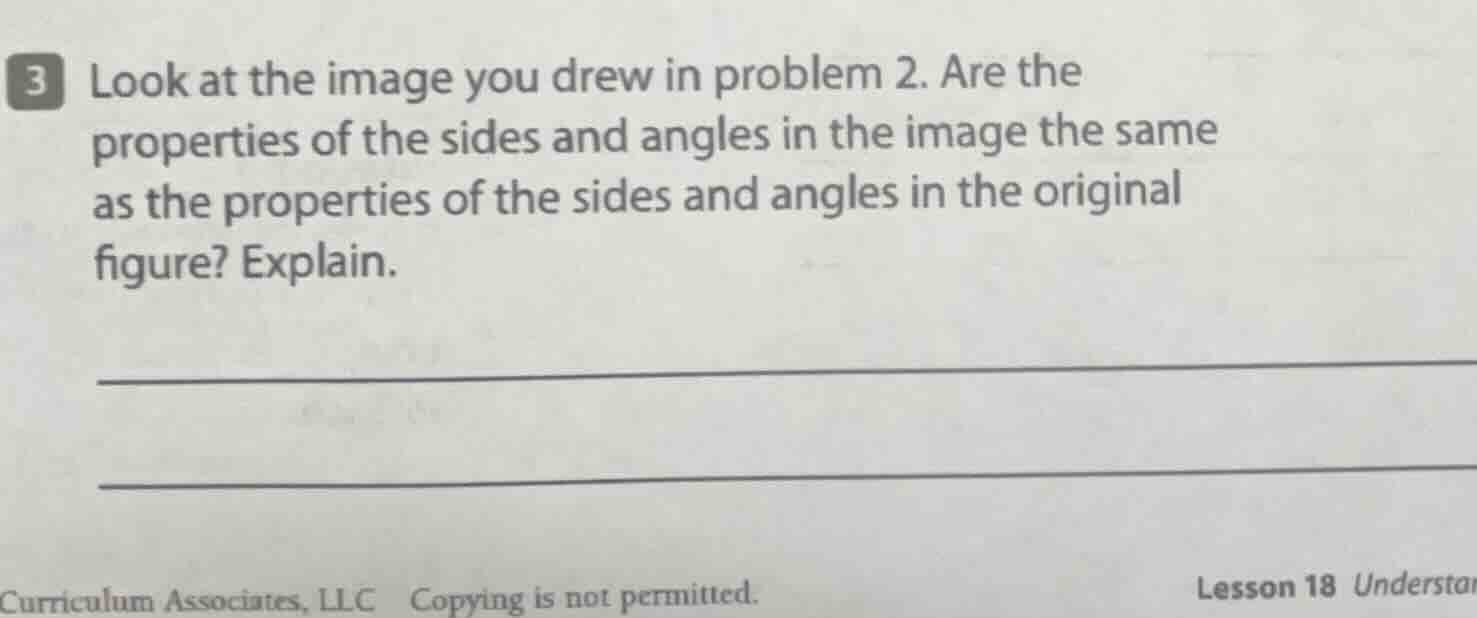 3 look at the image you drew in problem 2. are the properties of the si…