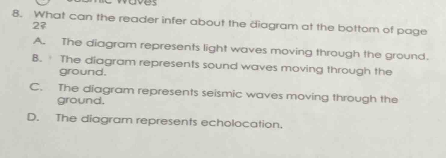 8. what can the reader infer about the diagram at the bottom of page 2?…