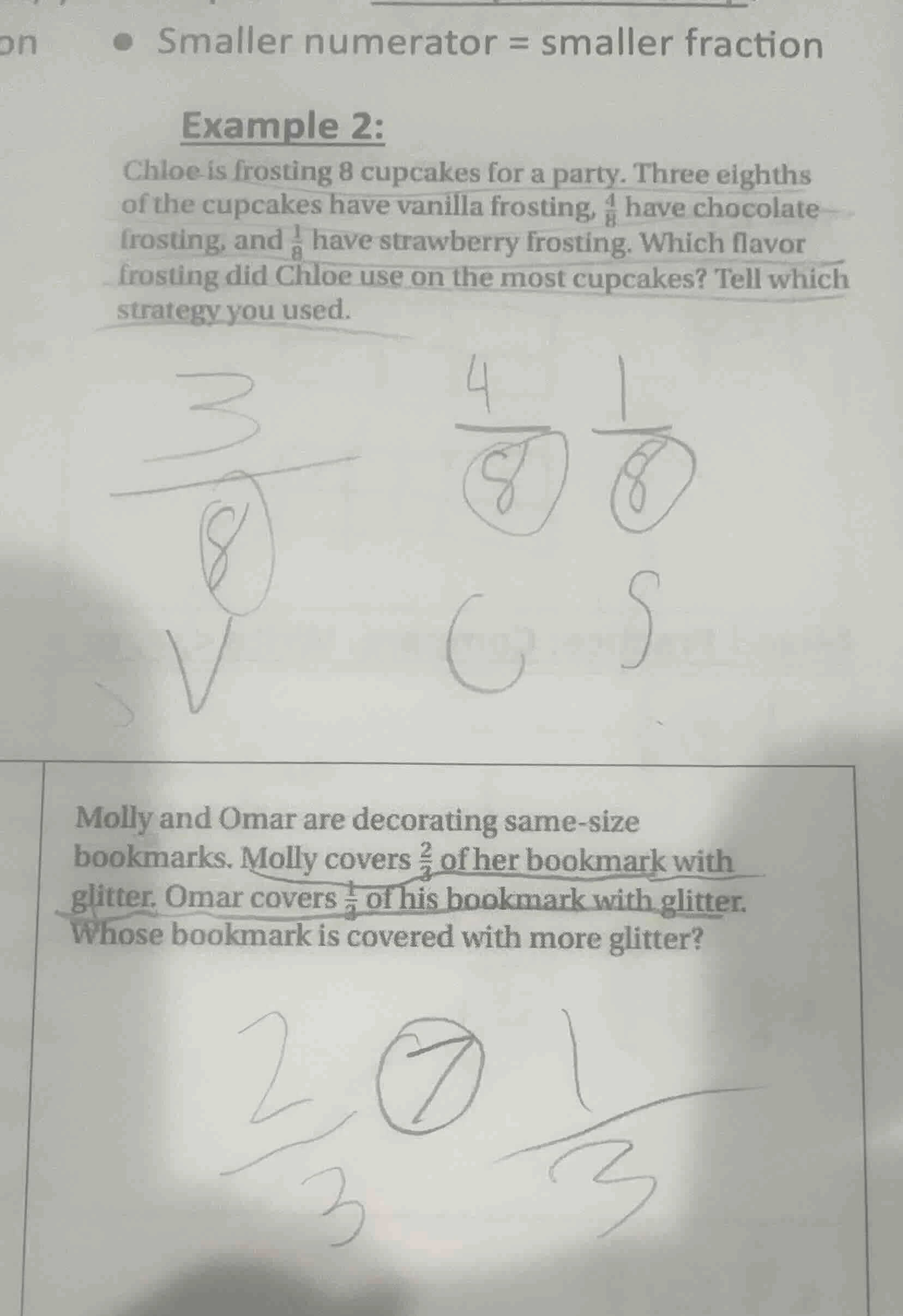 molly and omar are decorating same - size bookmarks. molly covers \\(\\…