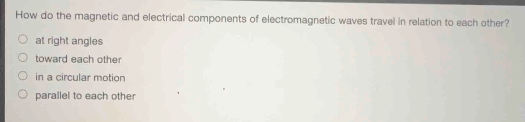 how do the magnetic and electrical components of electromagnetic waves …