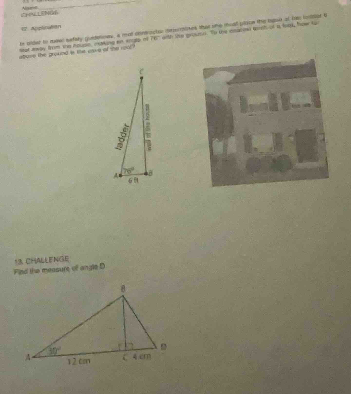 name challenge 12. application in order to reach safely (probably), a r…