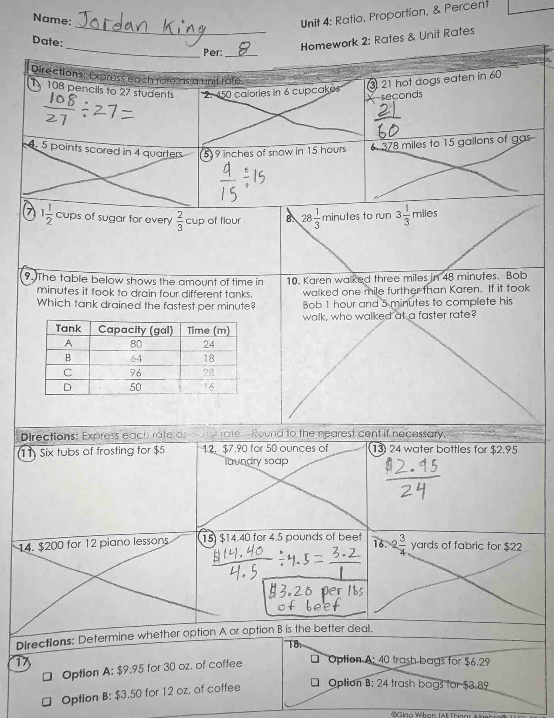 name: jordan king date: per: 8 unit 4: ratio, proportion, & percent hom…
